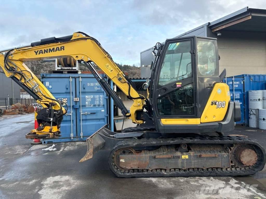 Yanmar SV 100-2A Midi rýpadla 7t - 12t