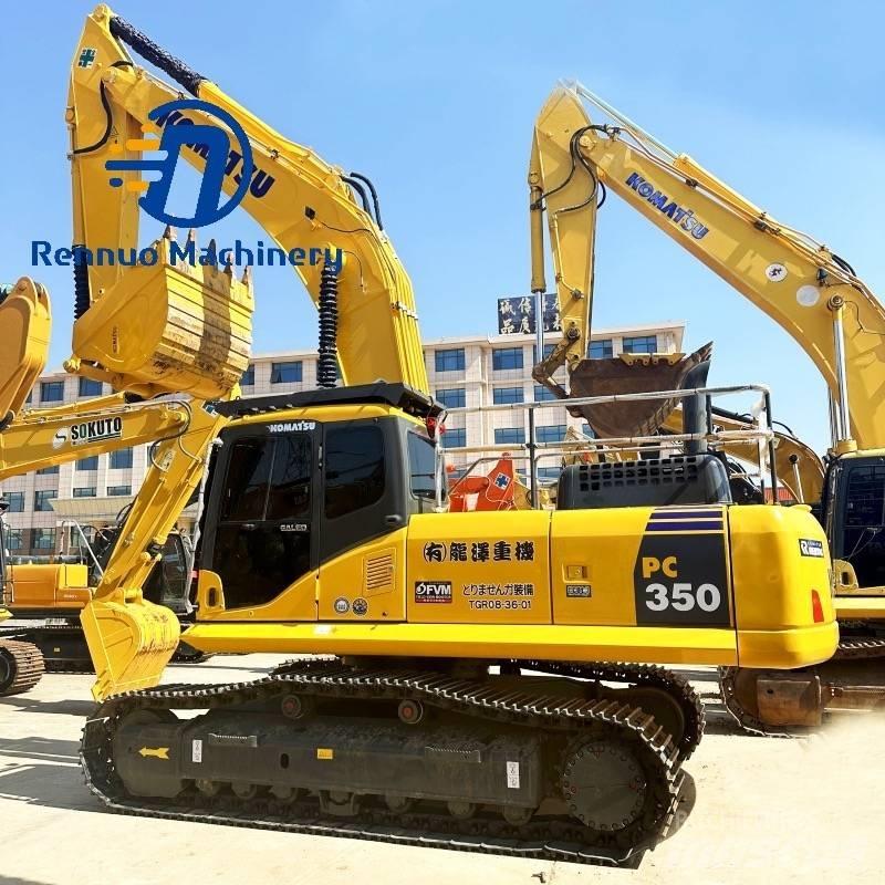 Komatsu PC 350 Pásová rýpadla