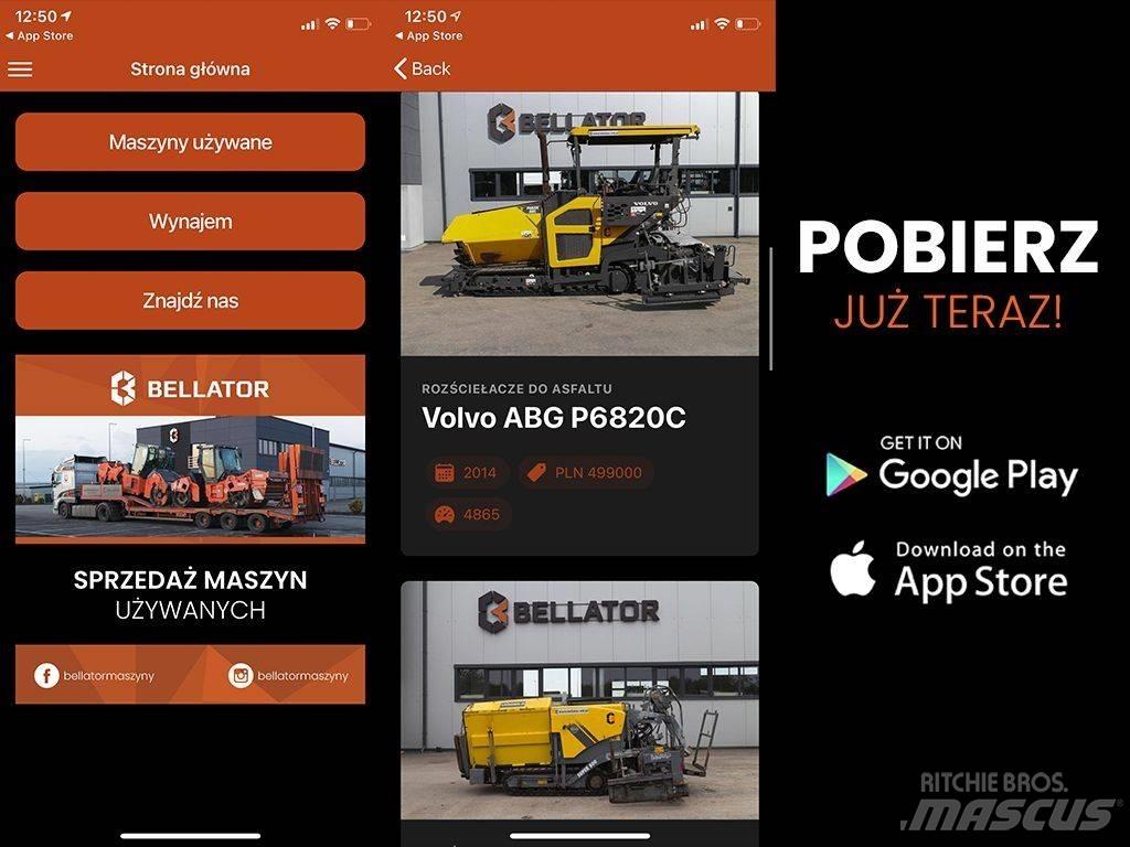 Volvo ABG P6820C Finišery