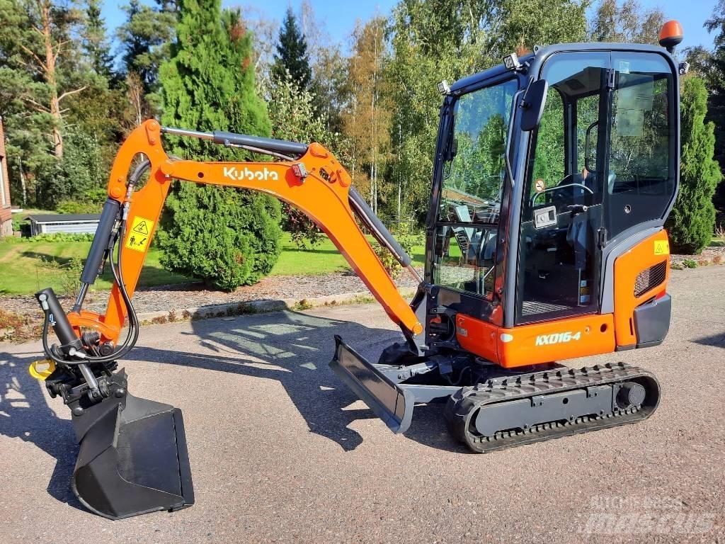 Kubota KX016-4 Mini rýpadla < 7t