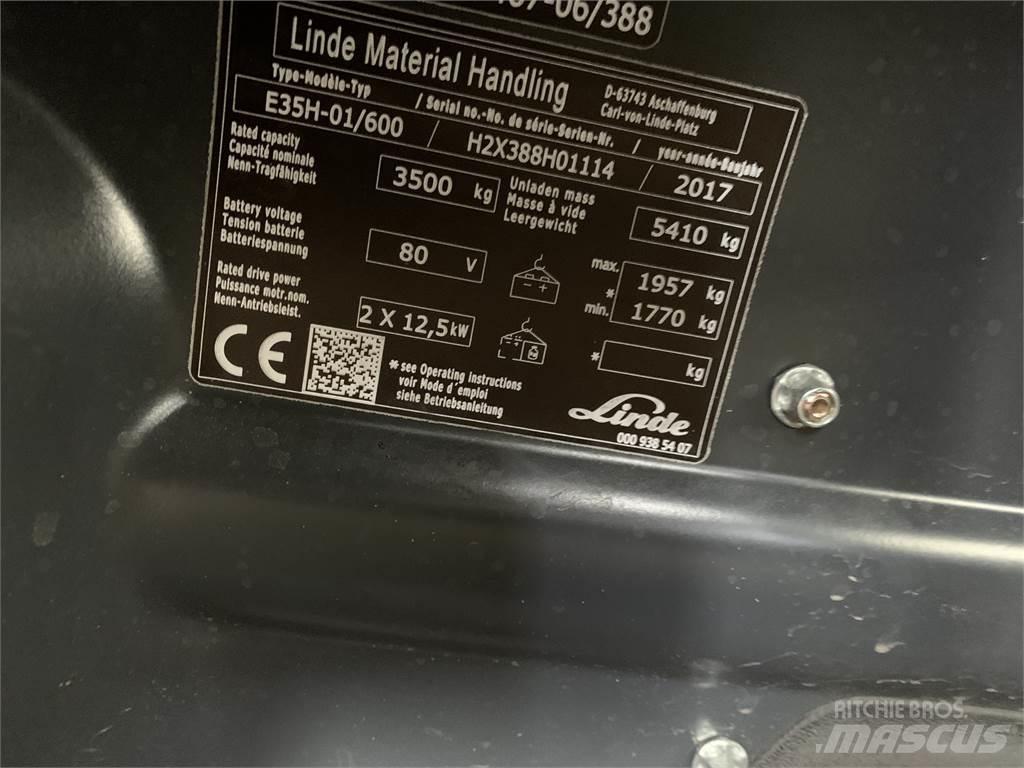 Linde E35/600H Akumulátorové vozíky