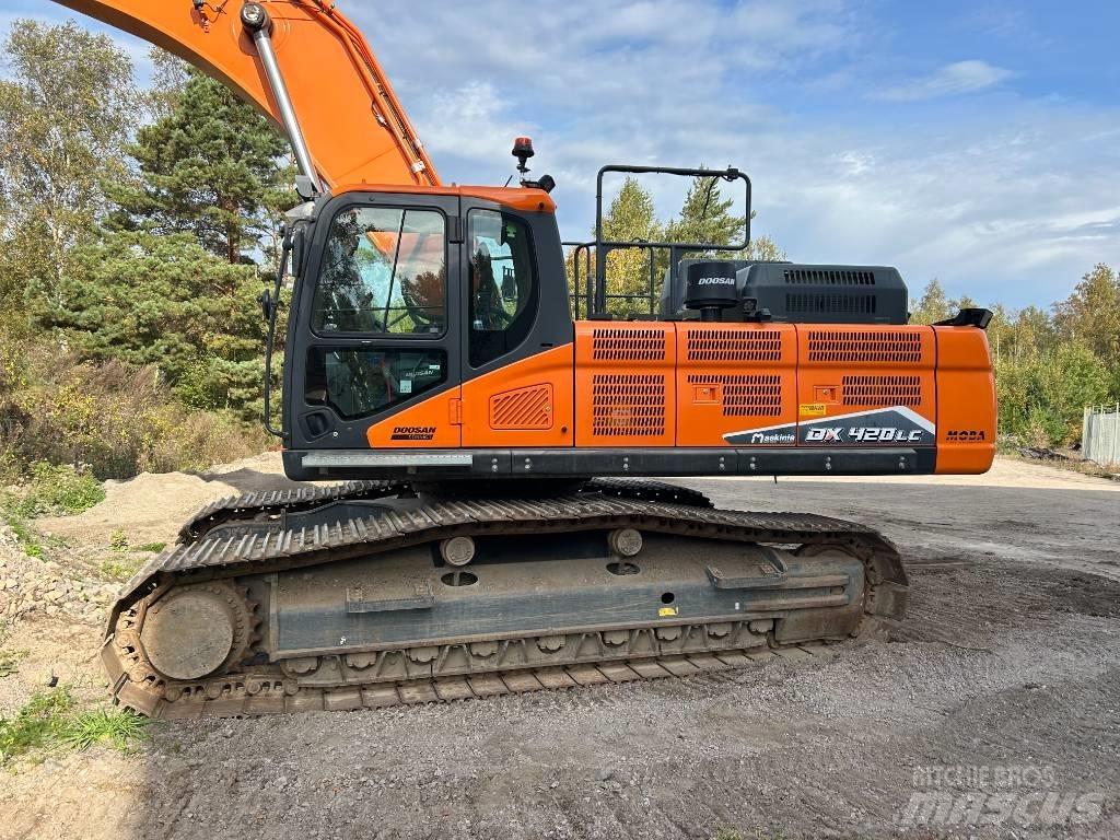 Doosan DX 420 LC-7 Pásová rýpadla