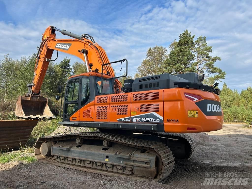 Doosan DX 420 LC-7 Pásová rýpadla