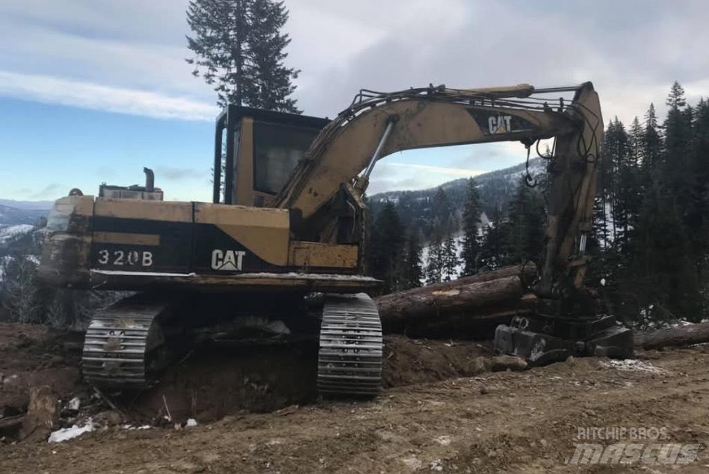 CAT 320 B Pásová rýpadla