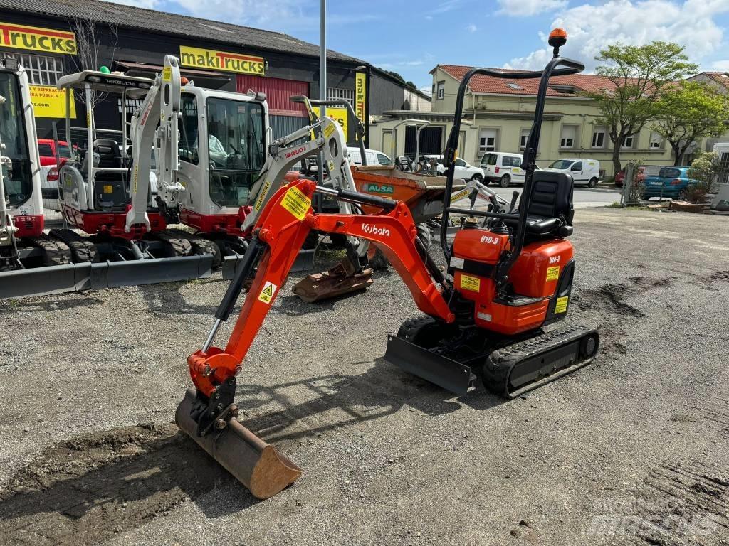 Kubota U 10-3 Mini rýpadla < 7t