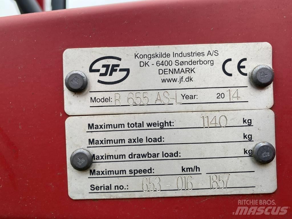 Kongskilde R655 ASL Obraceče a shrabovače sena