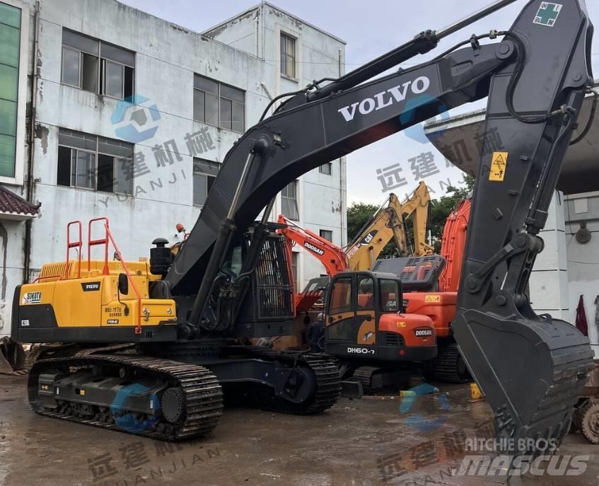 Volvo EC350DL Pásová rýpadla