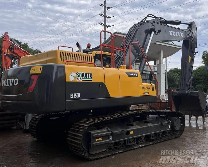 Volvo EC350DL Pásová rýpadla