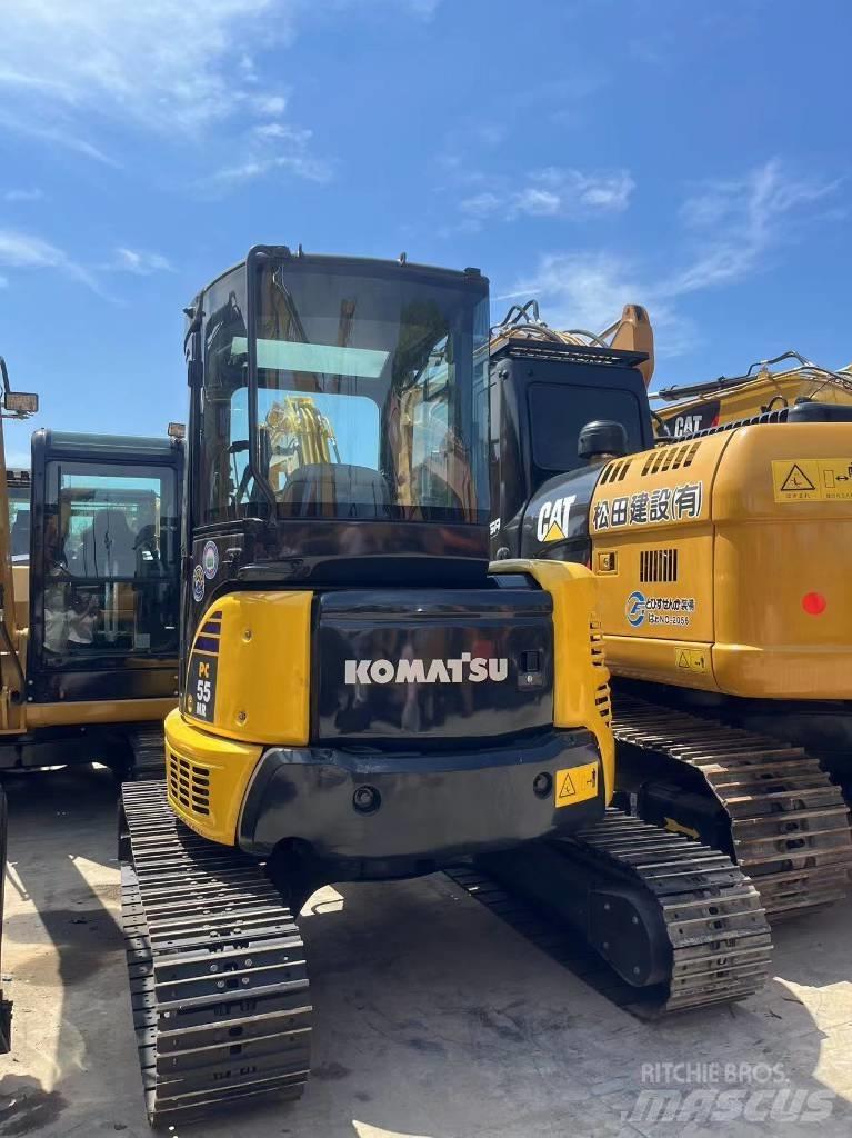 Komatsu PC 55 Pásová rýpadla
