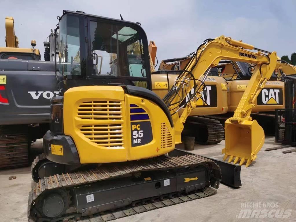 Komatsu PC 55 Pásová rýpadla