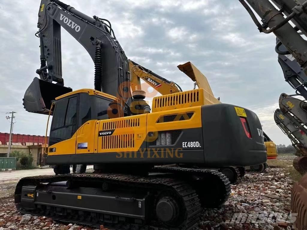 Volvo EC 480 D Pásová rýpadla