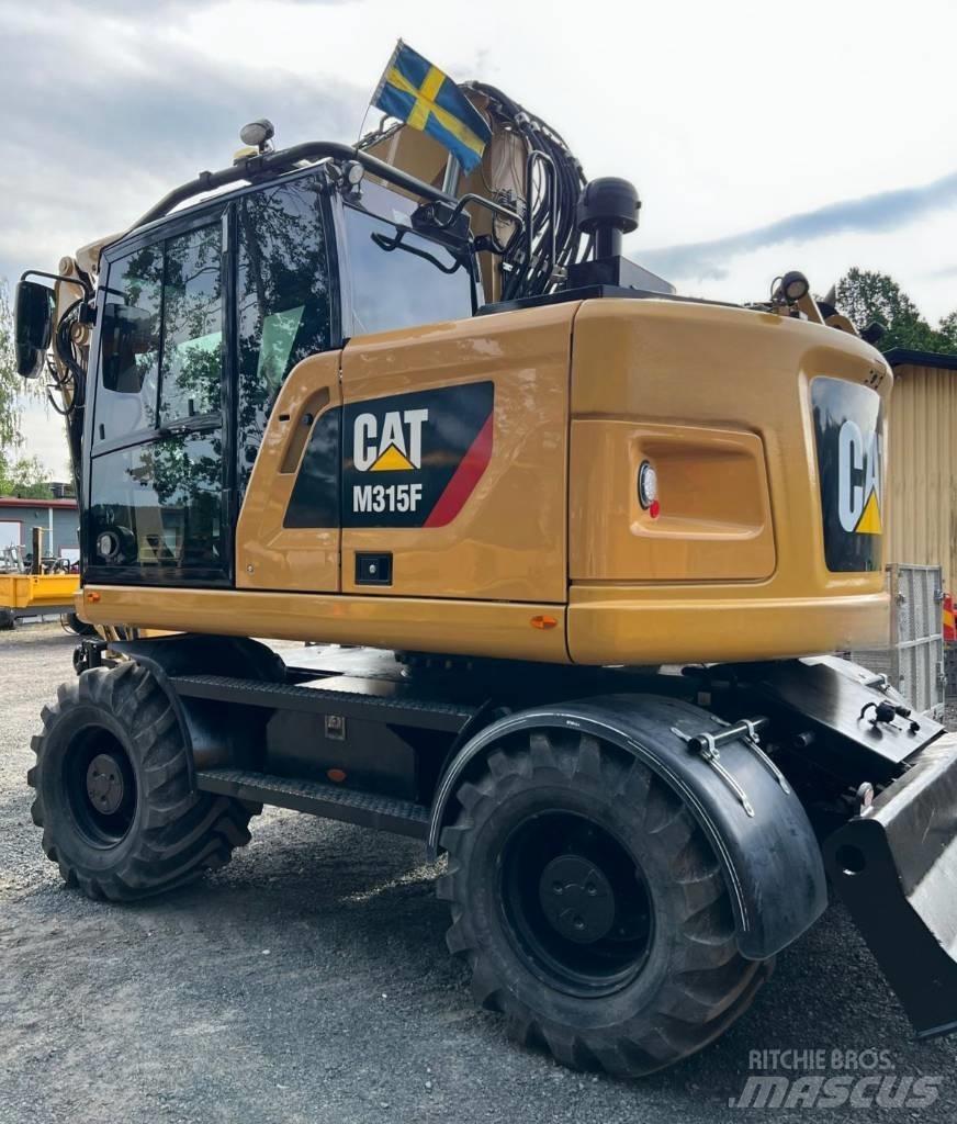 CAT 315 F Kolová rýpadla