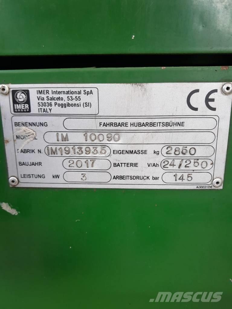 Imer IM 10090 Nůžková zvedací plošina