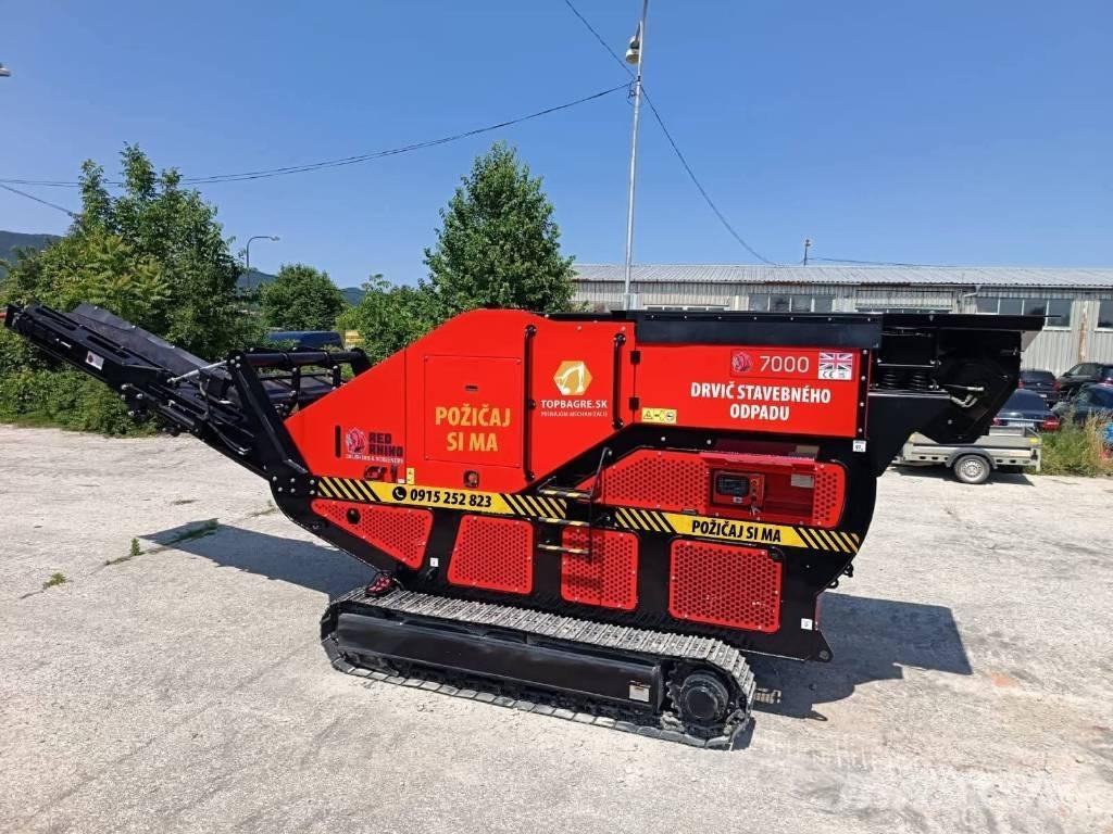 Red Rhino 7000 Plus Mobilní drtiče