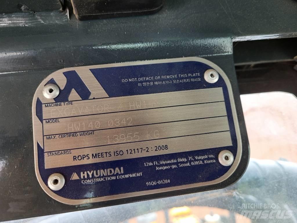 Hyundai HW 140 Jeřáby pro těžký terén
