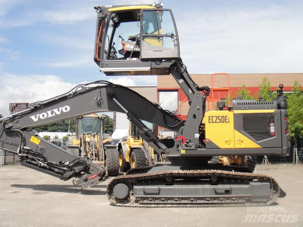 Volvo EC 250 EL Pásová rýpadla