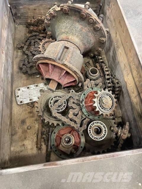 Ösa 250 Podvozky a zavěšení kol