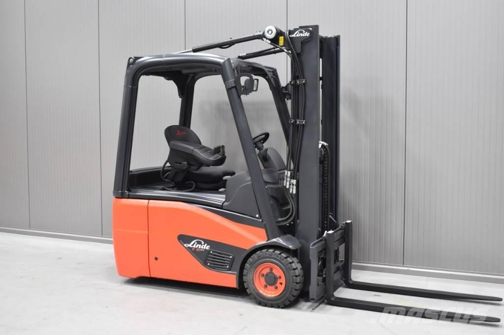 Linde E 16 - 02 Akumulátorové vozíky