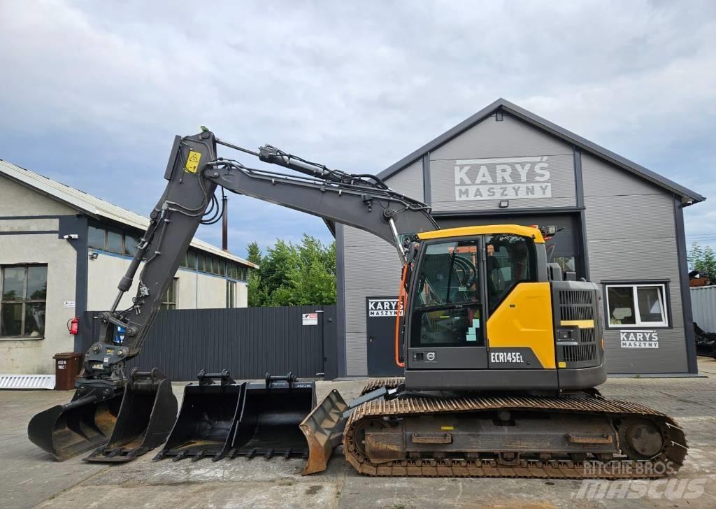 Volvo ECR 145 EL Pásová rýpadla