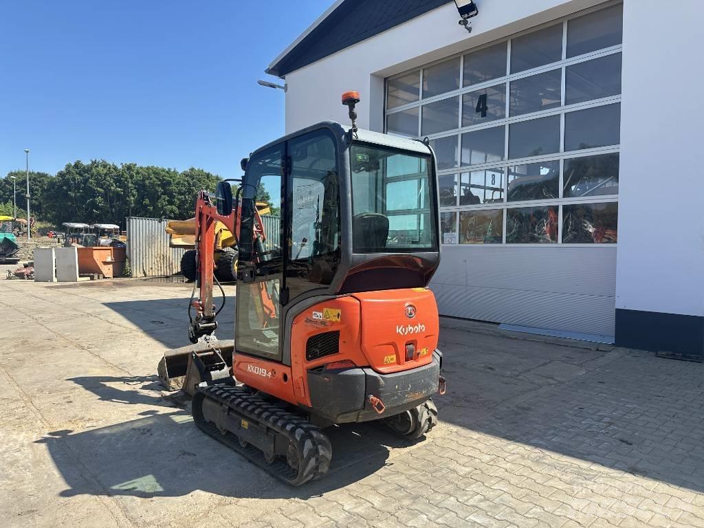 Kubota KX 019-4 Mini rýpadla < 7t