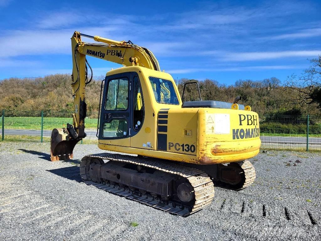 Komatsu PC 130-6K Pásová rýpadla