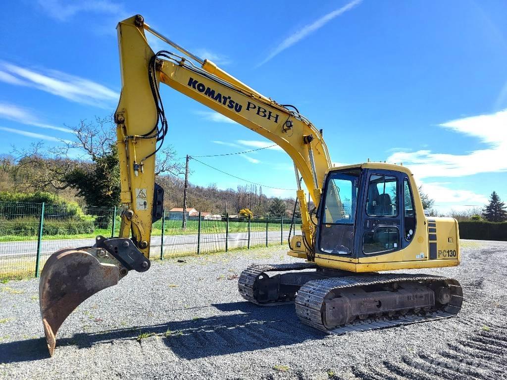 Komatsu PC 130-6K Pásová rýpadla