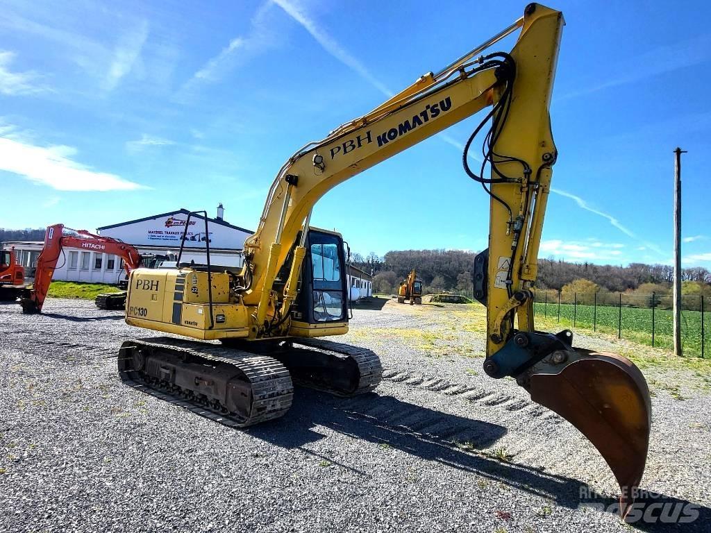 Komatsu PC 130-6K Pásová rýpadla