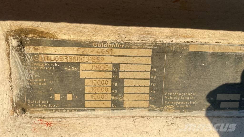 Goldhofer TU 3- 24/80 Podvalníky