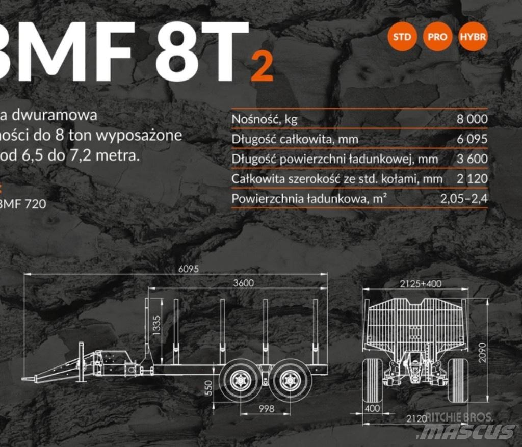 BMF 8T2 650 Lesnické přívěsy