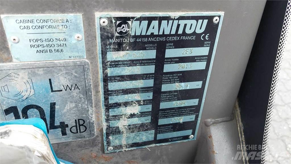Manitou MT625T Teleskopické manipulátory