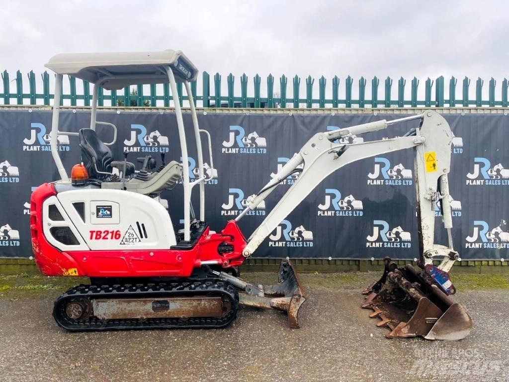 Takeuchi TB 216 Mini rýpadla < 7t