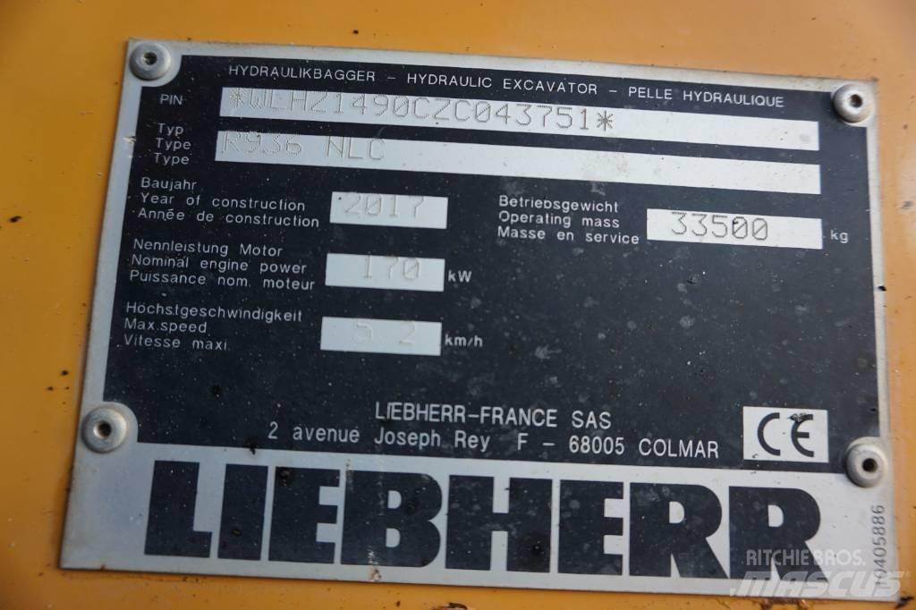 Liebherr R 936 N LC Pásová rýpadla