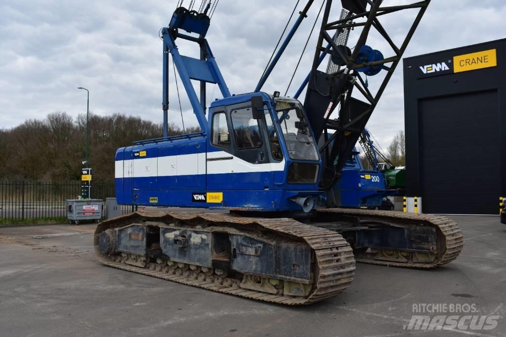 Hitachi SCX700 Pásové jeřáby