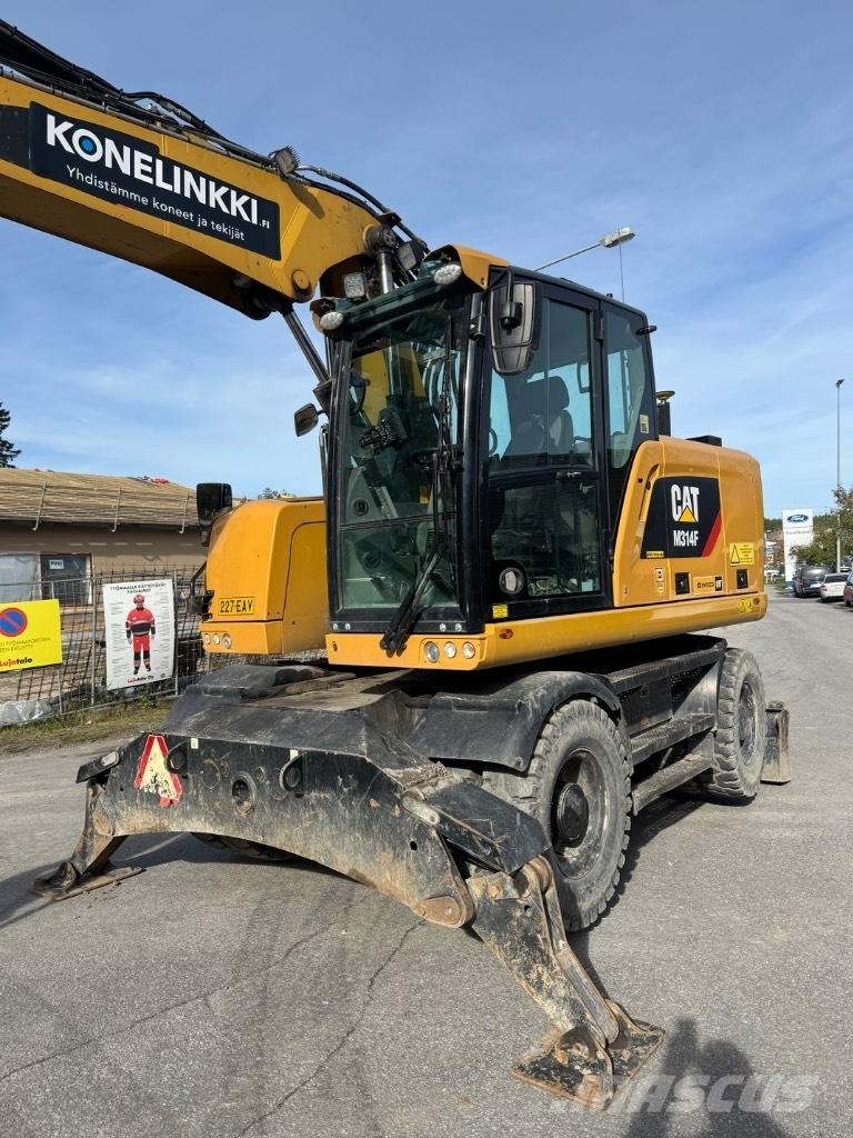 CAT 314 F Kolová rýpadla