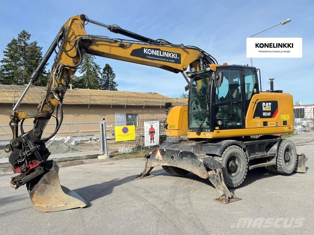 CAT 314 F Kolová rýpadla