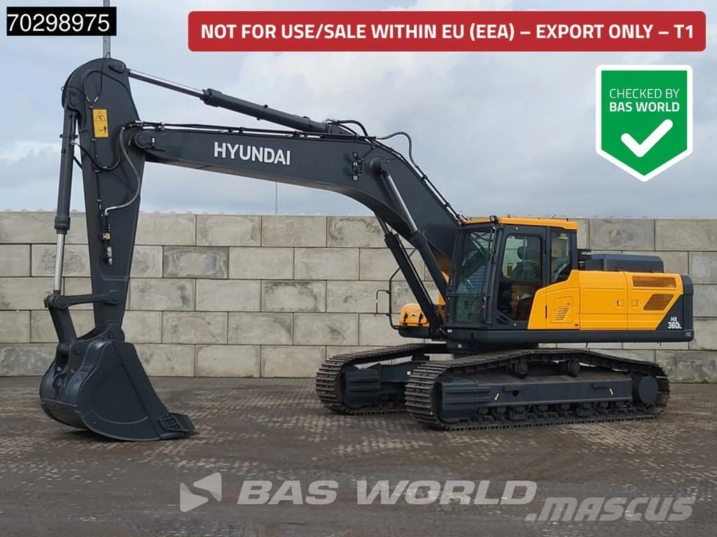 Hyundai HX360 L Pásová rýpadla
