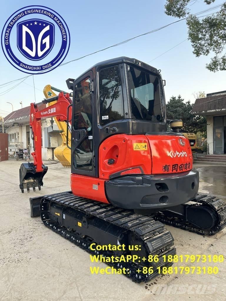 Kubota KX 163-5 Pásová rýpadla