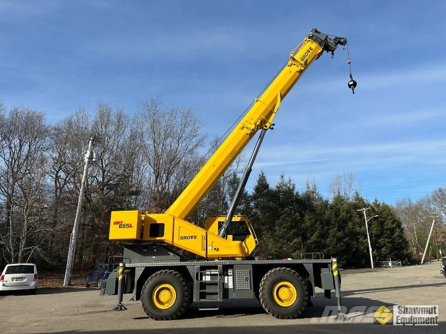 Grove RT 655 Jeřáby pro těžký terén