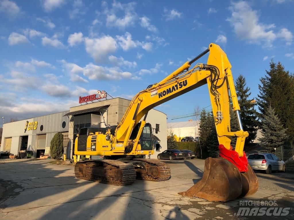 Komatsu PC490LC-11 Pásová rýpadla