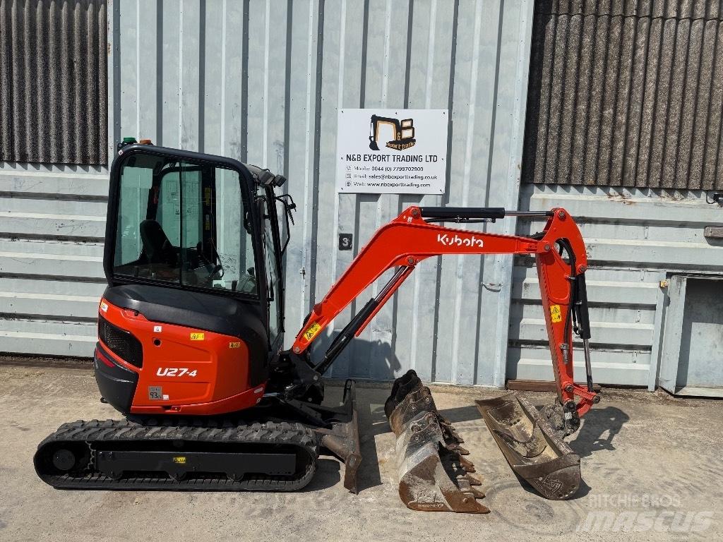 Kubota U 27 Mini rýpadla < 7t