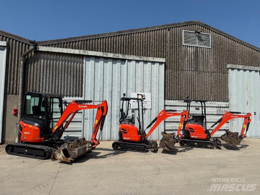 Kubota U 27 Mini rýpadla < 7t