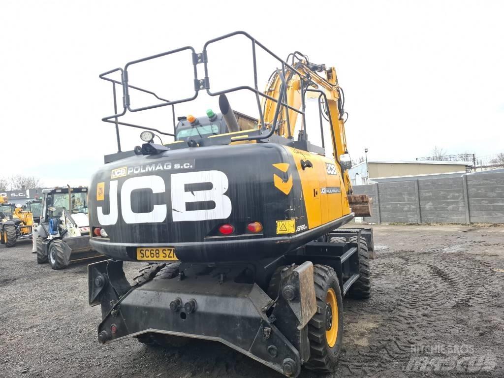 JCB JS 160 W Kolová rýpadla