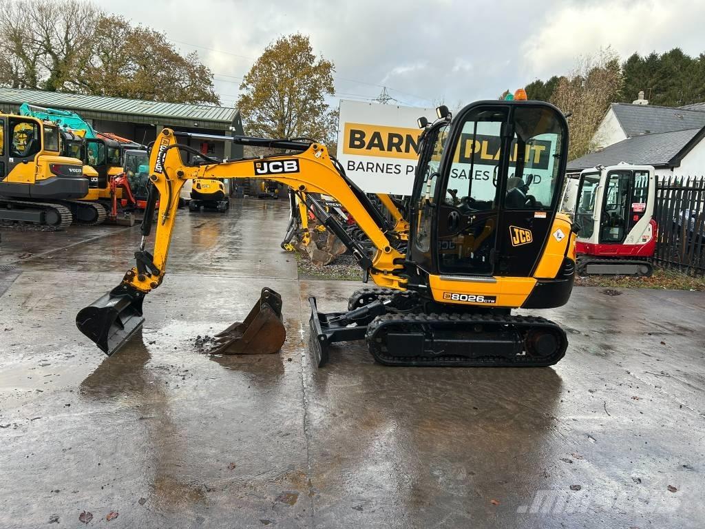 JCB 8026 CTS Mini rýpadla < 7t