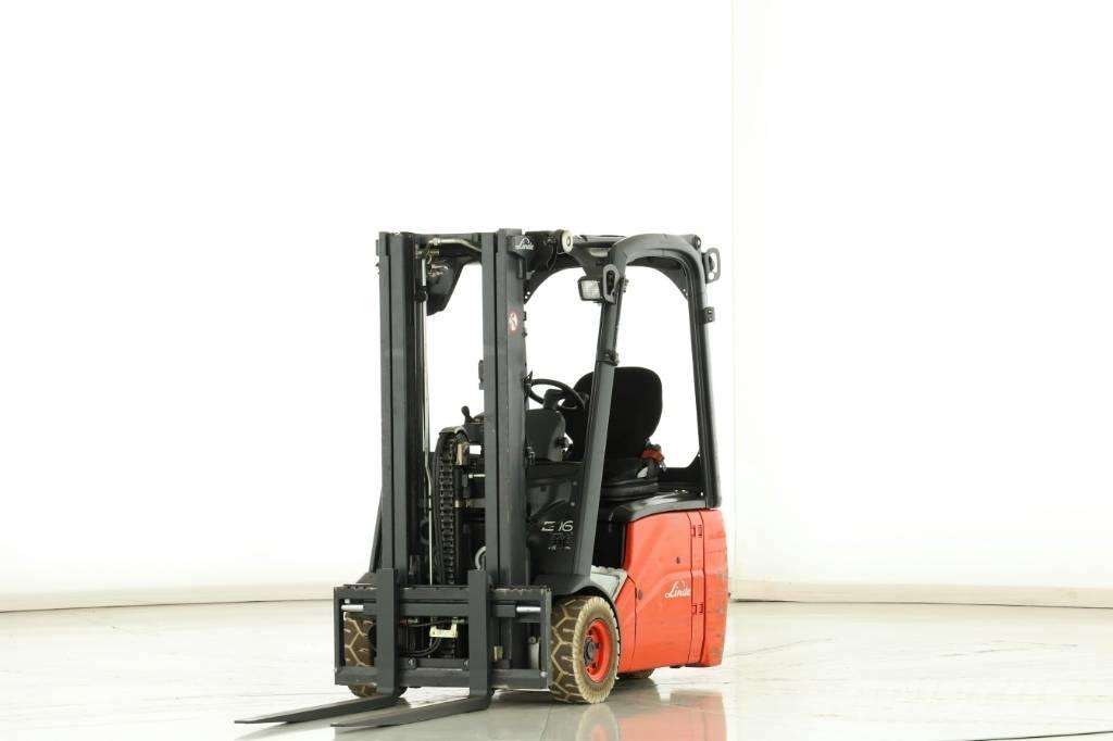 Linde E-16-C-01 Akumulátorové vozíky