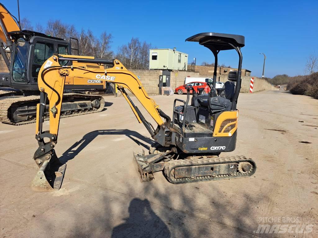 CASE CX 17 C Mini rýpadla < 7t