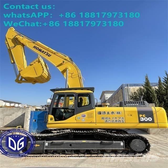 Komatsu PC 300-7 Pásová rýpadla