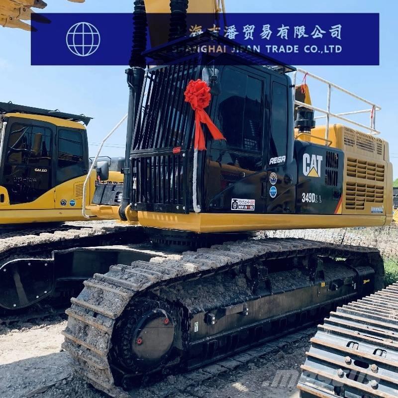 CAT 349 D Pásová rýpadla