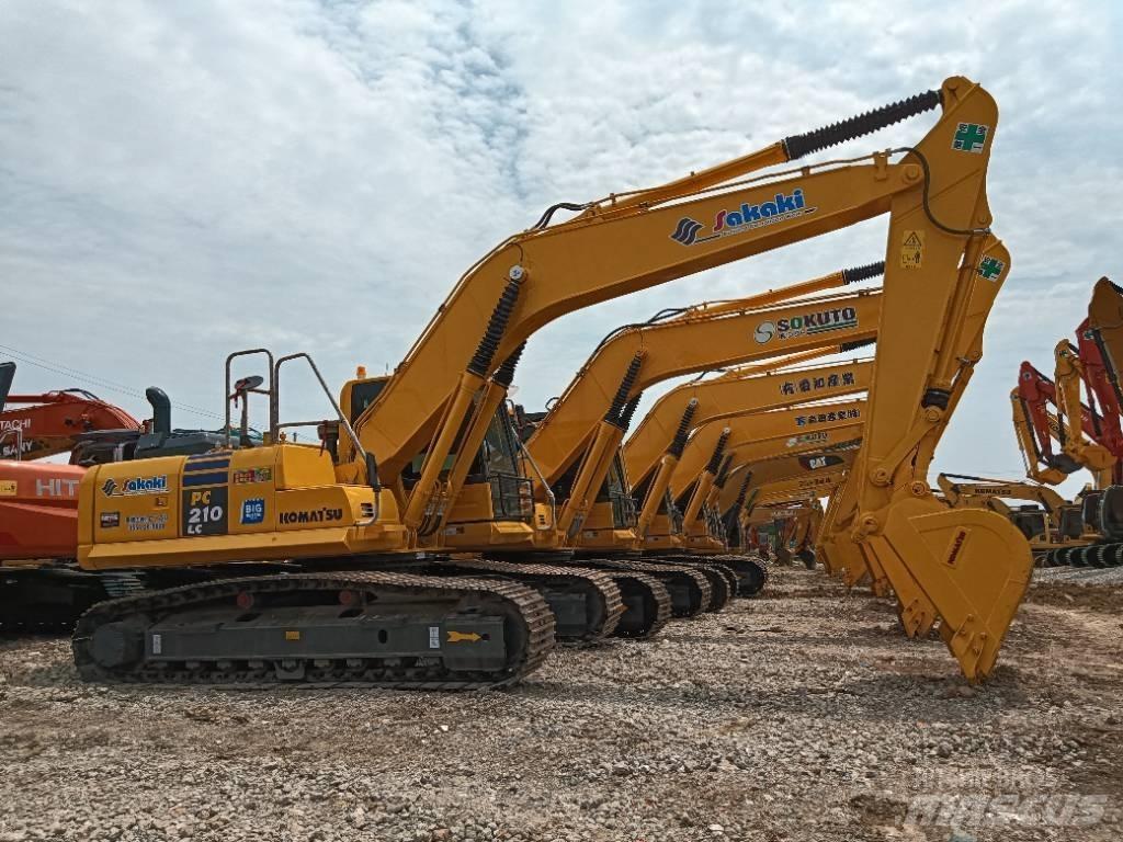 Komatsu PC 210LC Pásová rýpadla