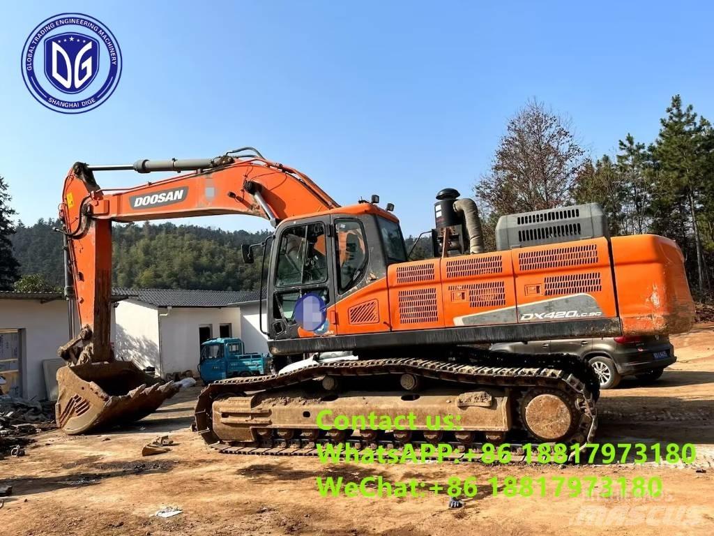 Doosan DX 420 LC Pásová rýpadla