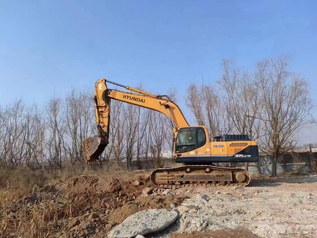 Hyundai R305LC-9T Kolová rýpadla
